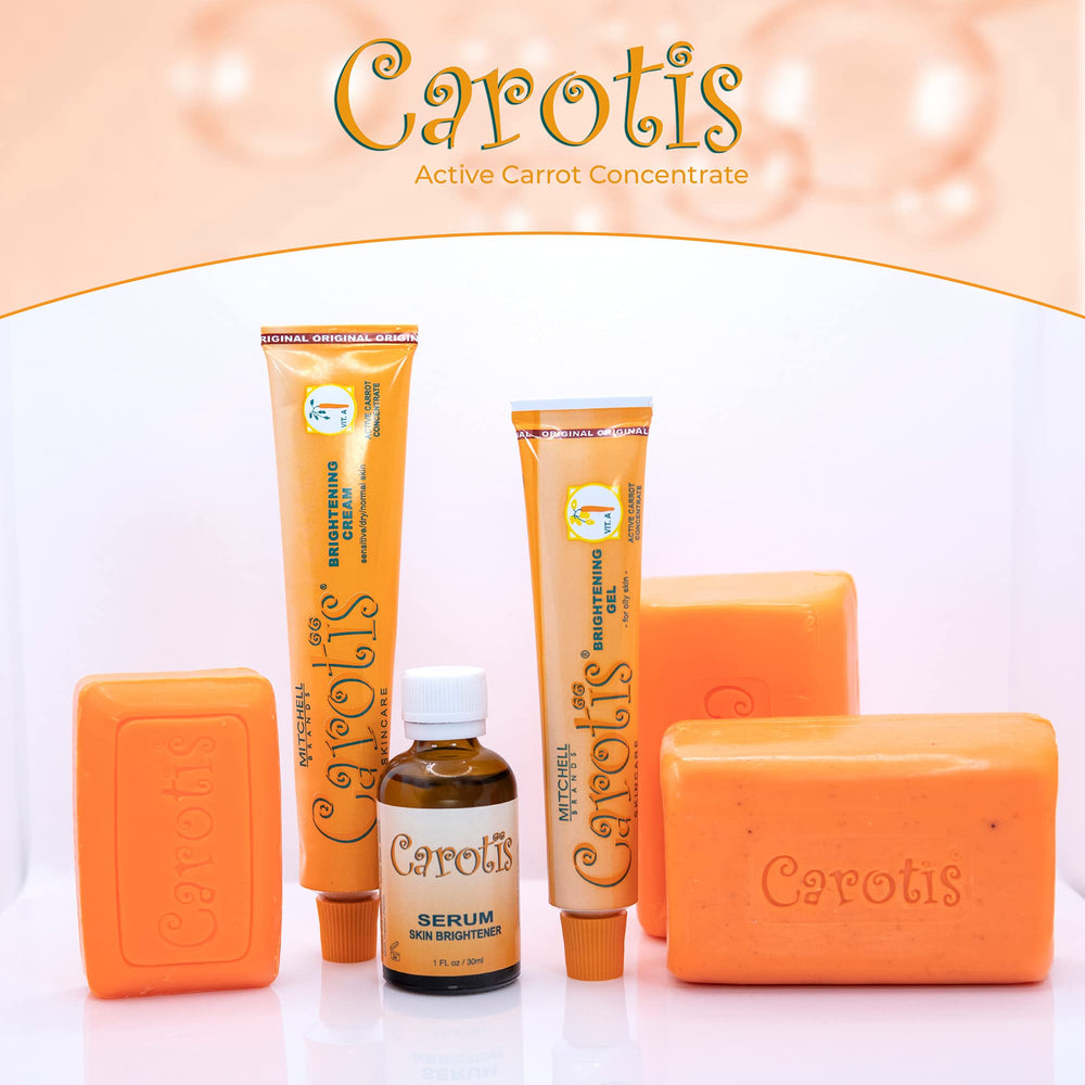 CAROTÏS massage du savon sous la douche pour une peau propre et rafraîchie.