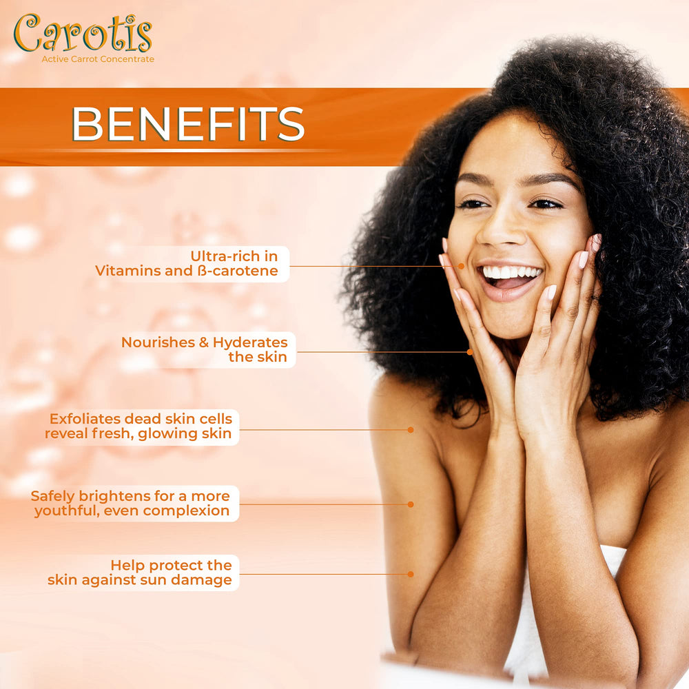 CAROTÏS savon exfoliant, mousse généreuse qui purifie en douceur.