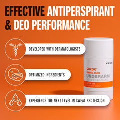 Carpe charbon actif absorbant : aide à réduire l'humidité sous les bras.
