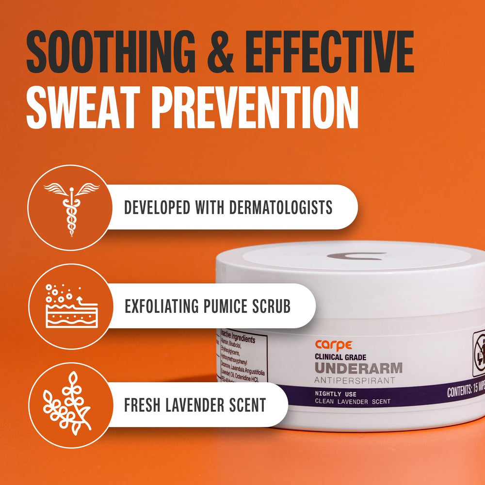Lingettes Carpe confort sensibles pour peau délicate et sans irritation.