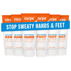 Carpe Lotion Absorbante Main : réduction possible de l'humidité des mains.