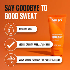 Carpe Poitrine Application Rapide: usage simple et efficace avant le soutien-gorge.