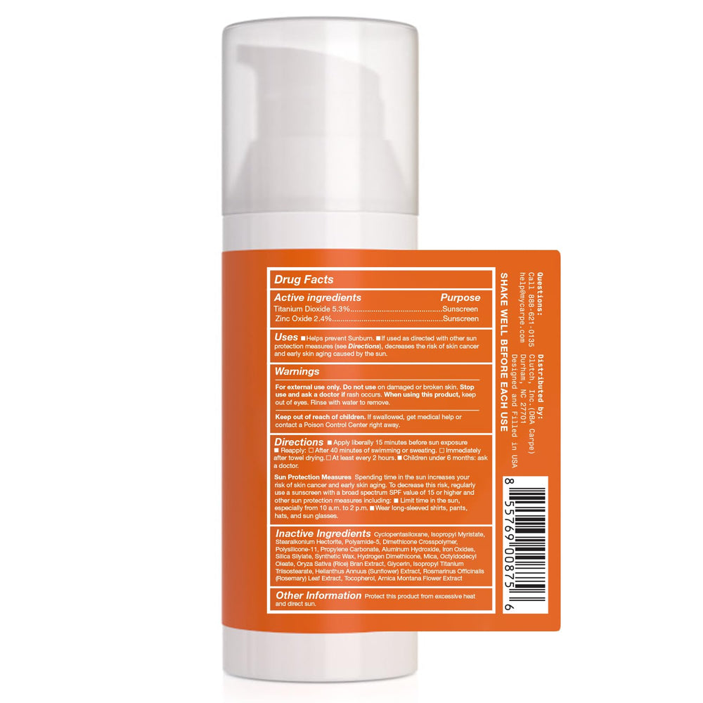 Carpe Primer Visage – base maquillage prête pour un rendu durable et velouté.