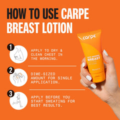 Carpe Sensation Fraîche – parfum discret et propreté durable pendant la journée.