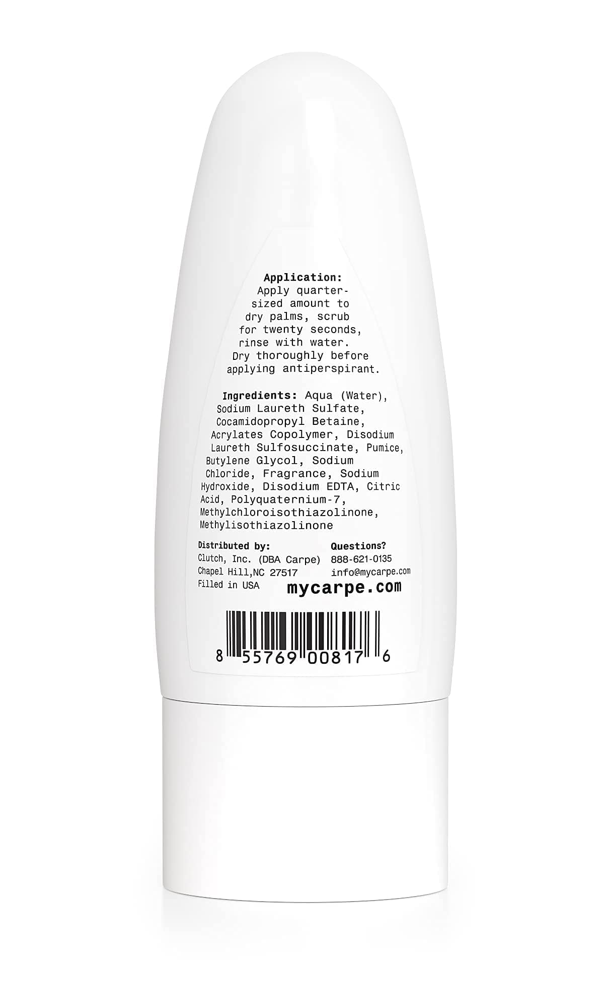 Carpe utilisation avant déodorant – préparation optimale pour une meilleure couvrance.