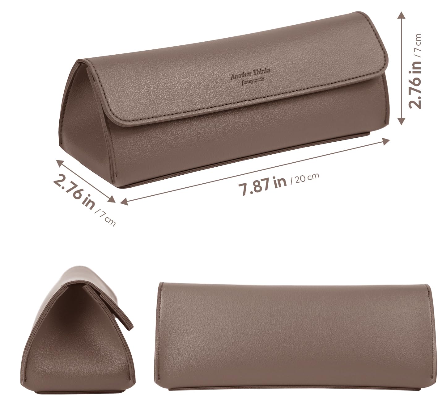 Pinceaux et maquillage rangés grâce à la pochette compacte Carrotez.