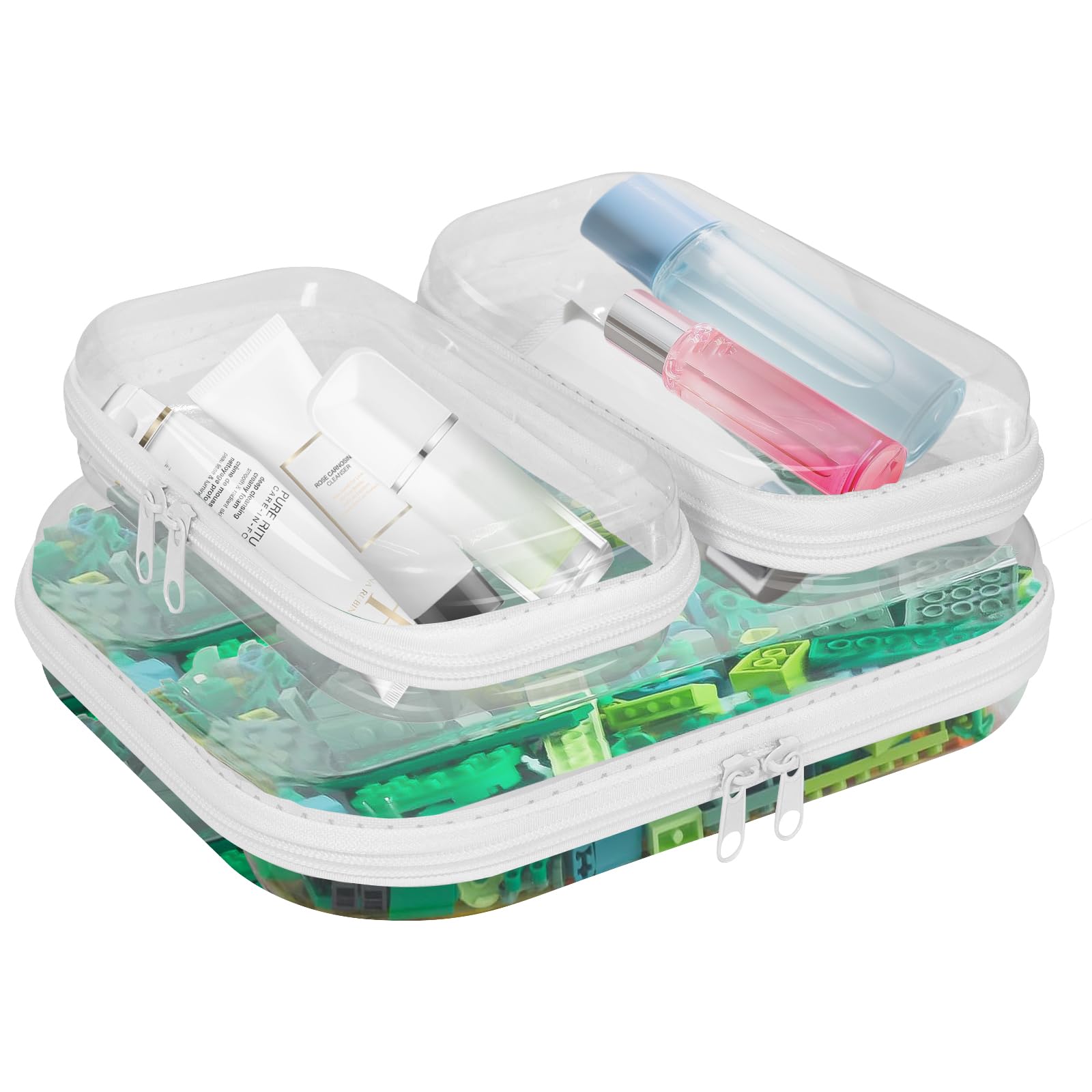 CarryEpic boîtes coque transparente petites offrant protection durable et accès rapide