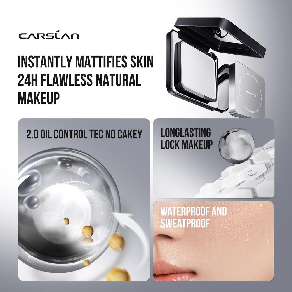 CARSLAN formulation sans talc adaptée à tous les types de peau.