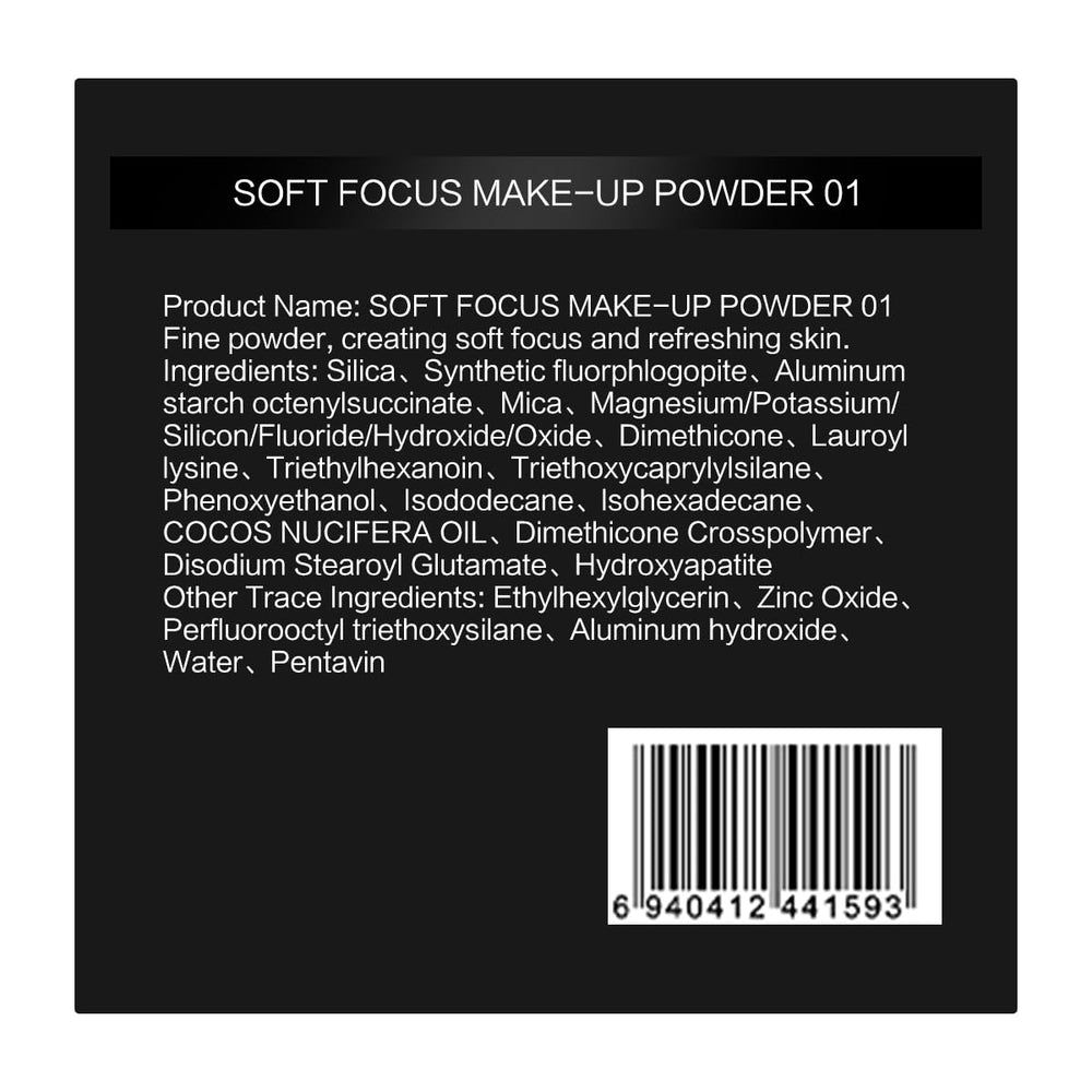 CARSLAN poudre sans talc douceur adaptée à toutes les peaux