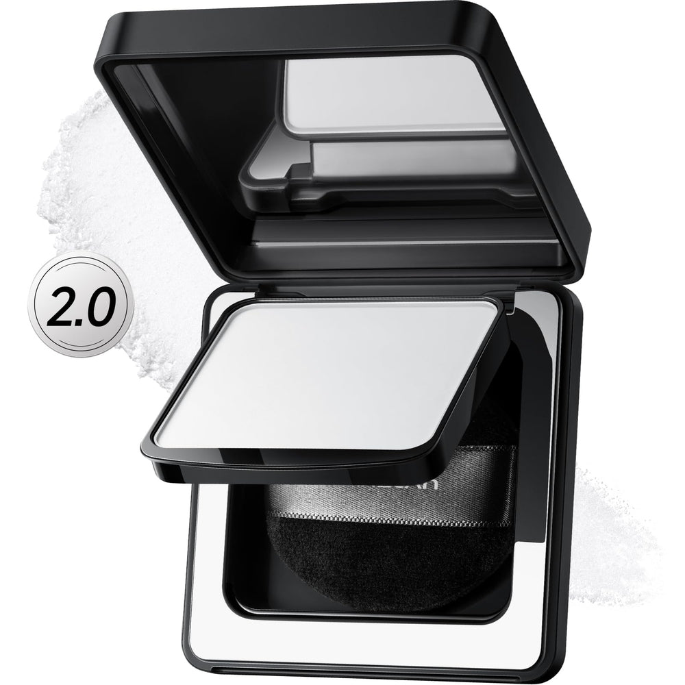 CARSLAN poudre translucide compacte pour un fini velouté et naturel.