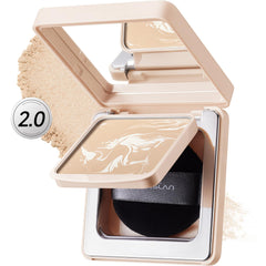 CARSLAN poudre translucide magnétique montrant la texture 24h.