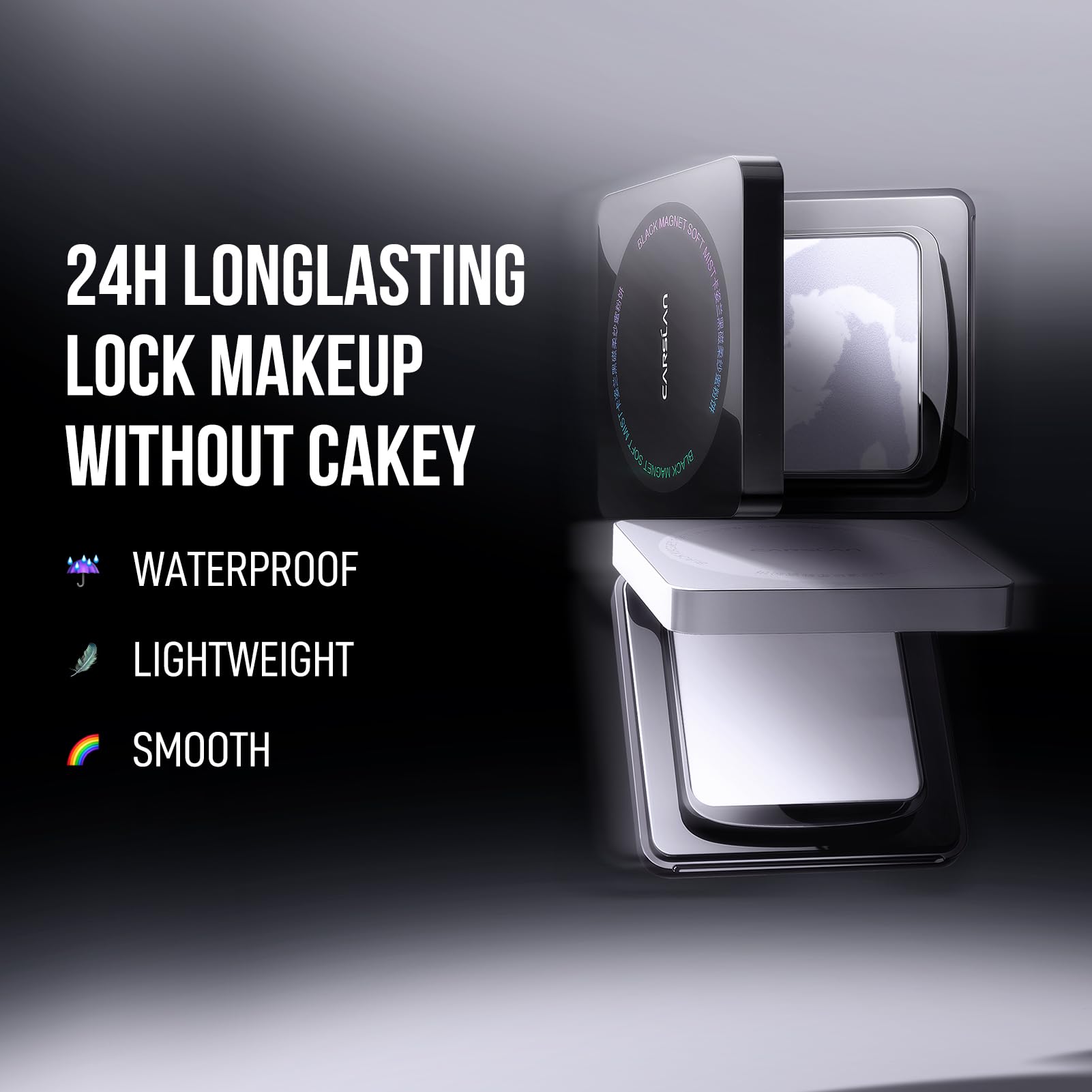 CARSLAN translucent matte finish blending seamlessly for a soft look.