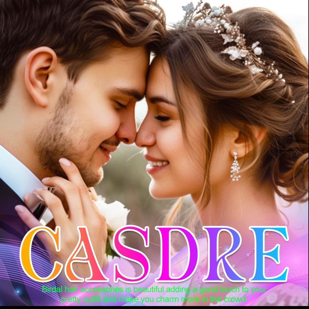 Casdre bijou cheveux mariage ornement pour look raffiné et durable