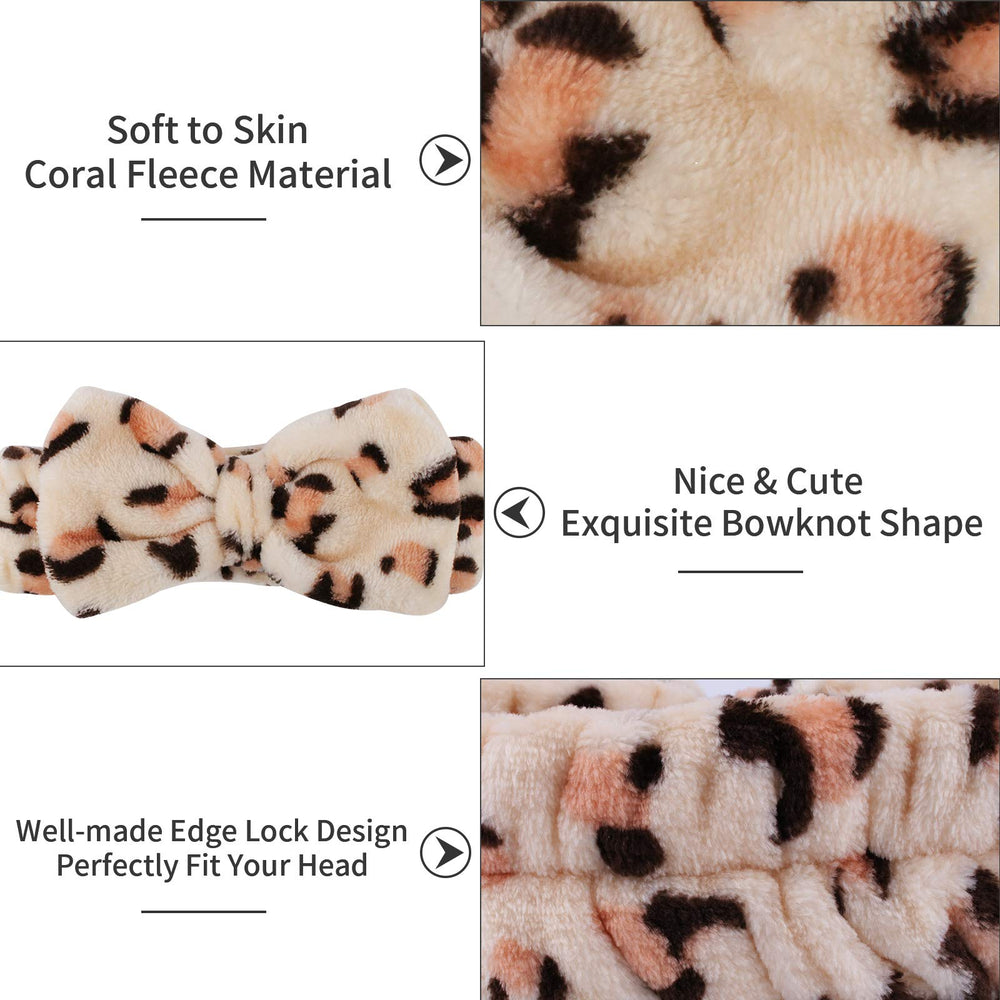Casoty bandeau visage démaquillage pour garder les cheveux loin du visage