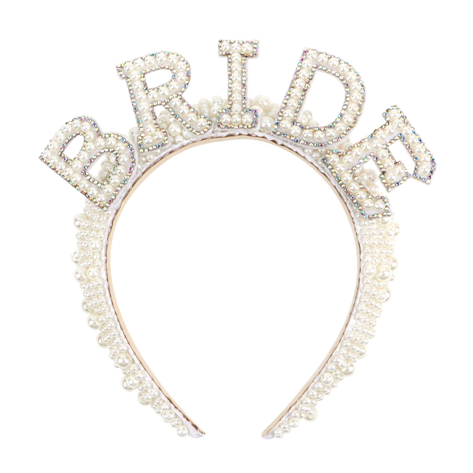 Casoty serre-tête mariage-perles, élégance délicate pour la mariée.