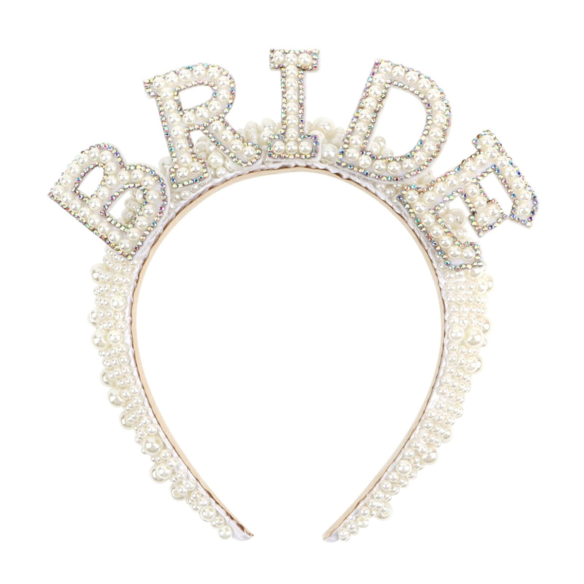 Casoty serre-tête mariage-perles, élégance délicate pour la mariée.