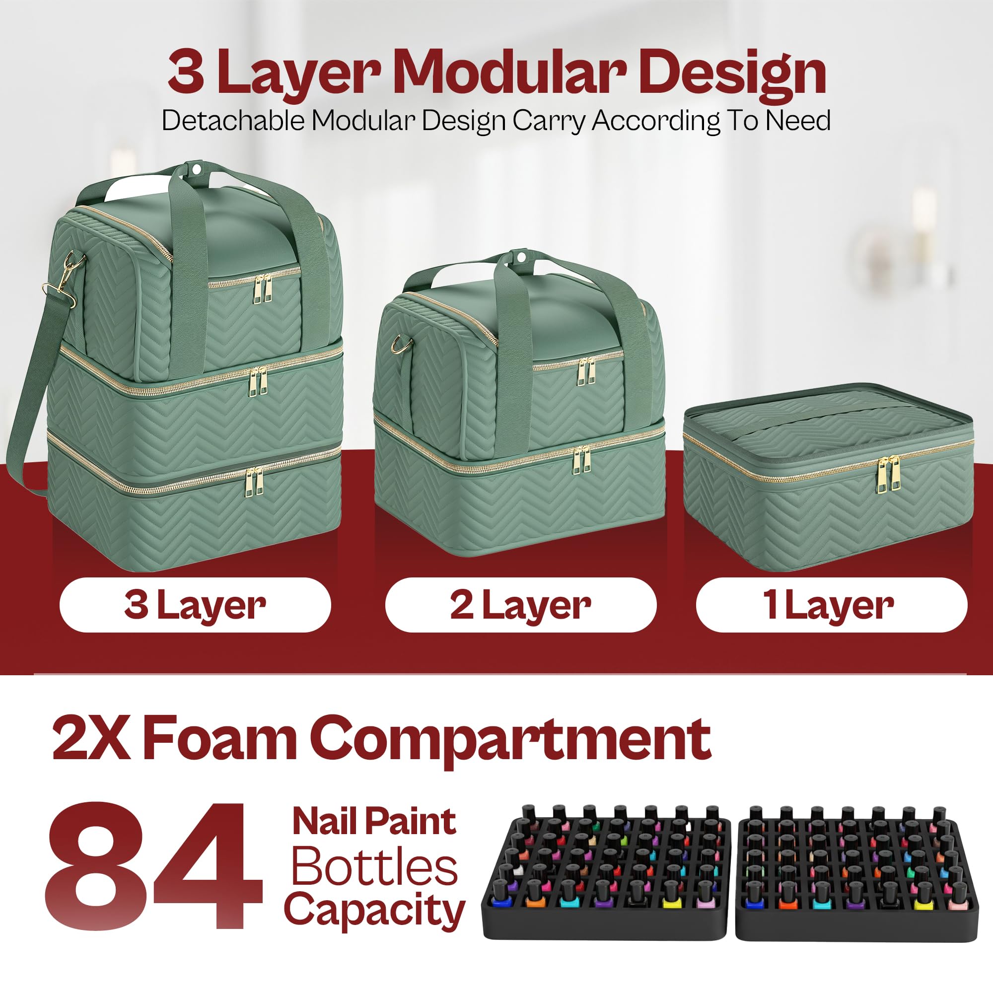 Castal tissu Oxford premium avec broderie pour un look professionnel et durable.