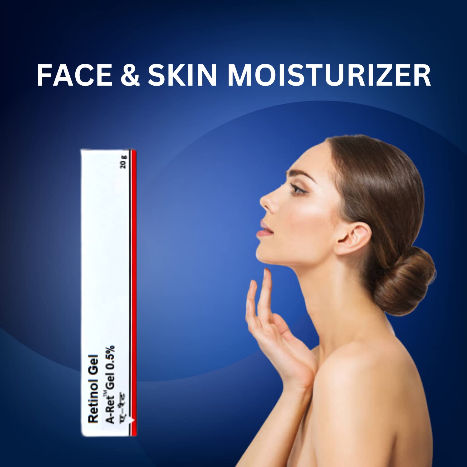 Castel Royale Retinol Gel 0,05, texture non gras qui pénètre rapidement.