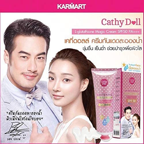 Cathy Doll L-Glutathione, teint éclairci subtilement grâce à l'utilisation régulière.