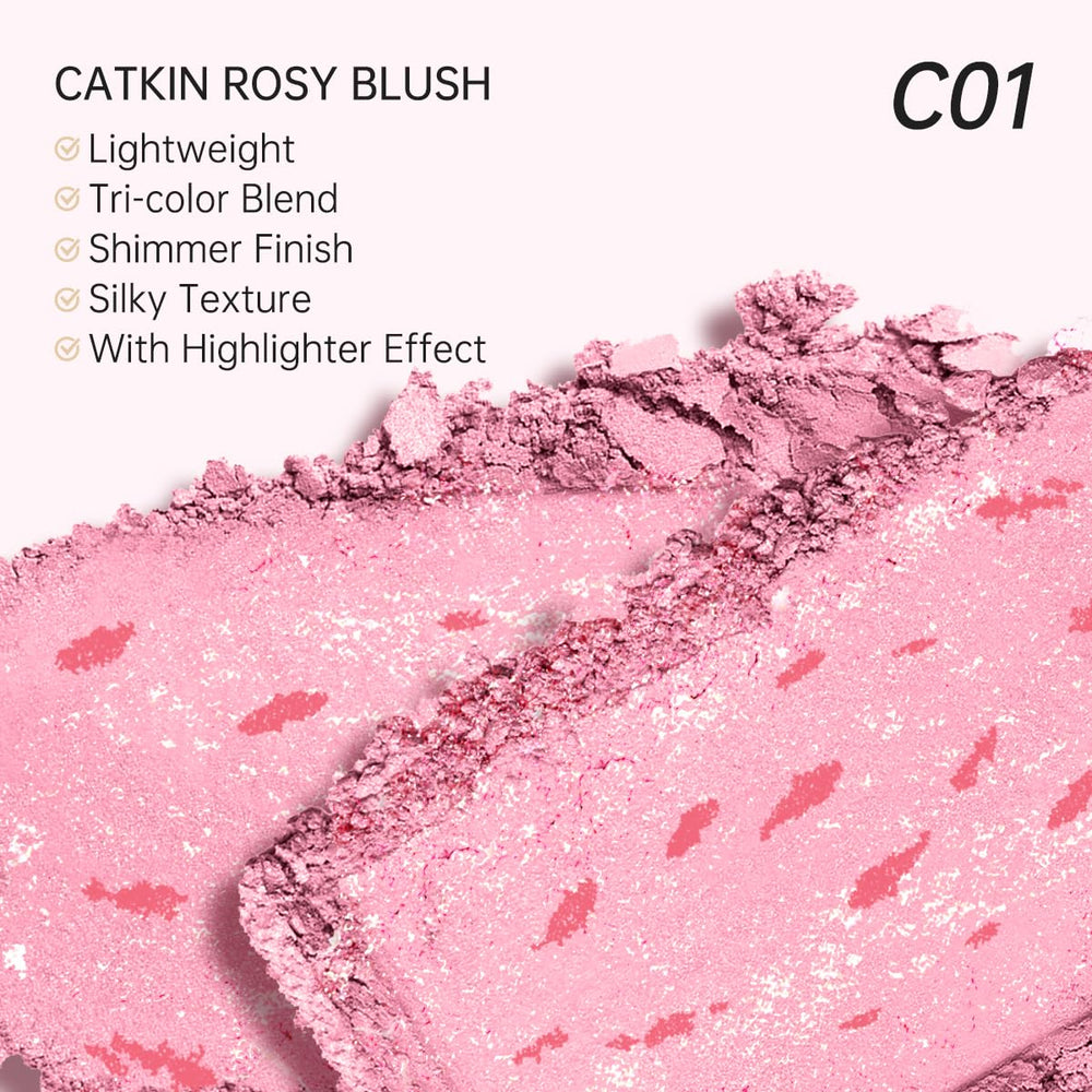 Catkin finition veloutée – maquillage facile et durable sur la peau.