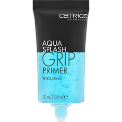 Catrice Aqua Splash Grip Primer – flacon translucide avec sensation rafraîchissante lors de l’application.