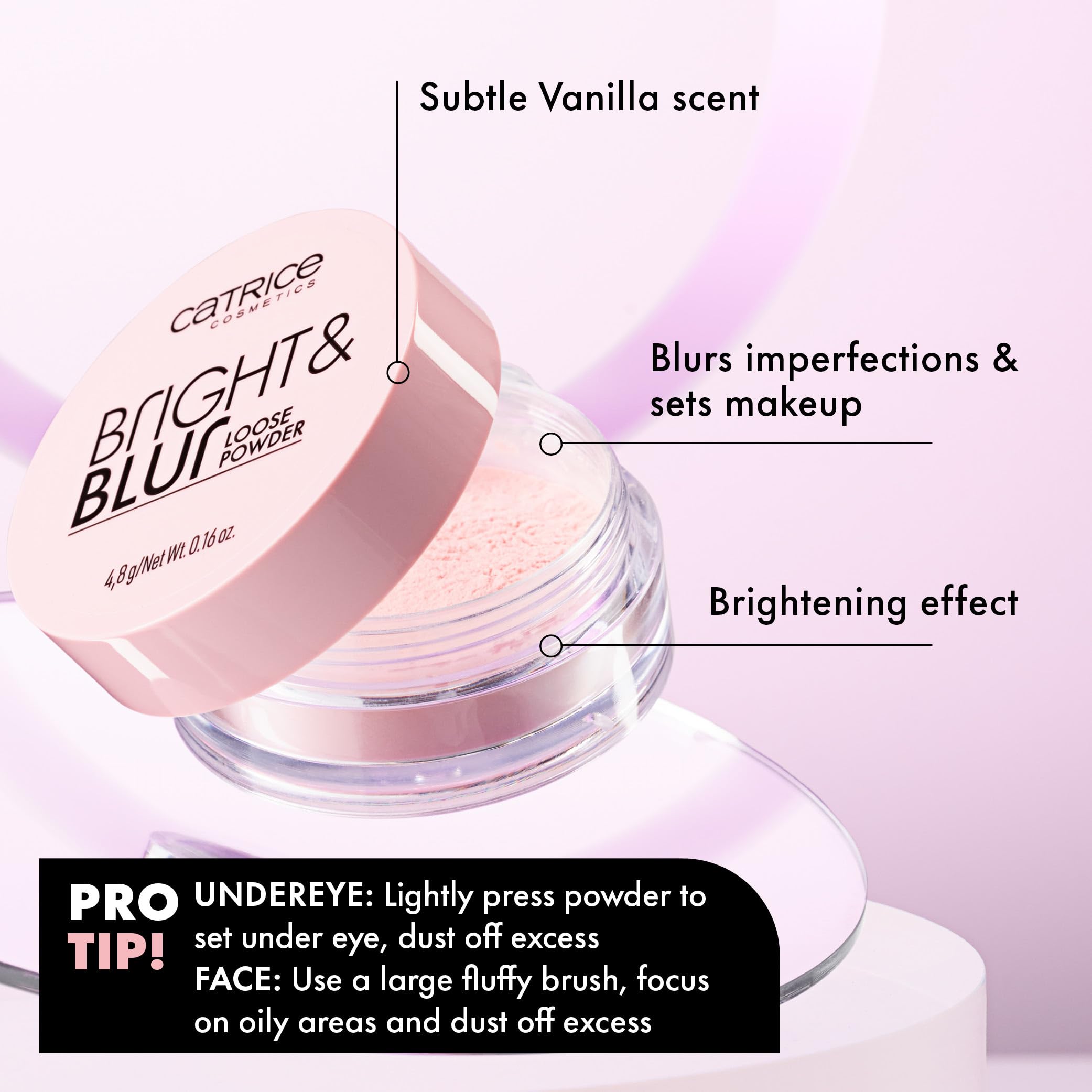 Effet flou ciblé sur les zones huileuses du visage