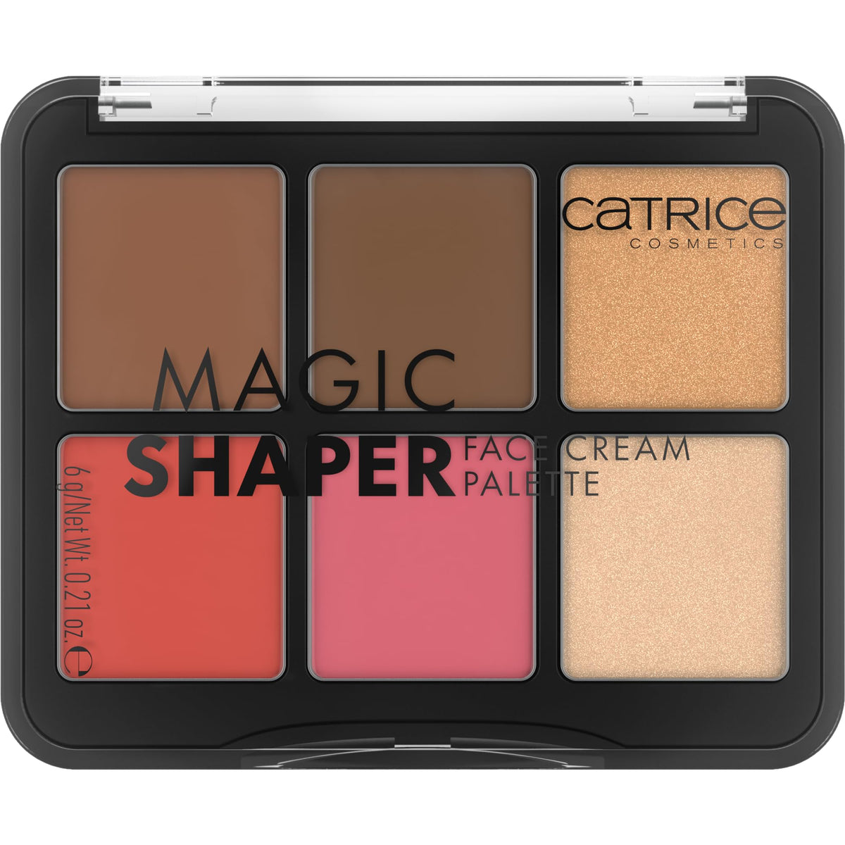 Catrice Magic Shaper Palette ouverte pour préparer un maquillage précis et modulable.