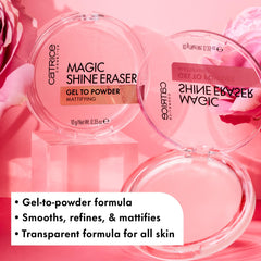 Catrice Magic Shine Eraser: finition matte instantanée sans poids pour retouches rapides