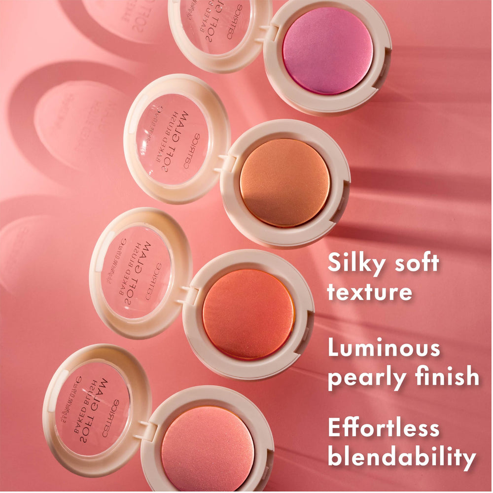 Texture veloutée du blush pour une application douce et homogène
