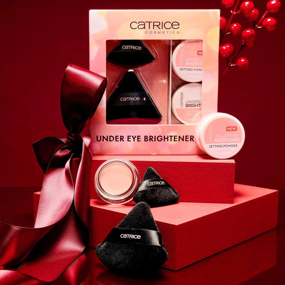 Utilisation quotidienne rapide avec le duo correcteur et poudre Catrice.