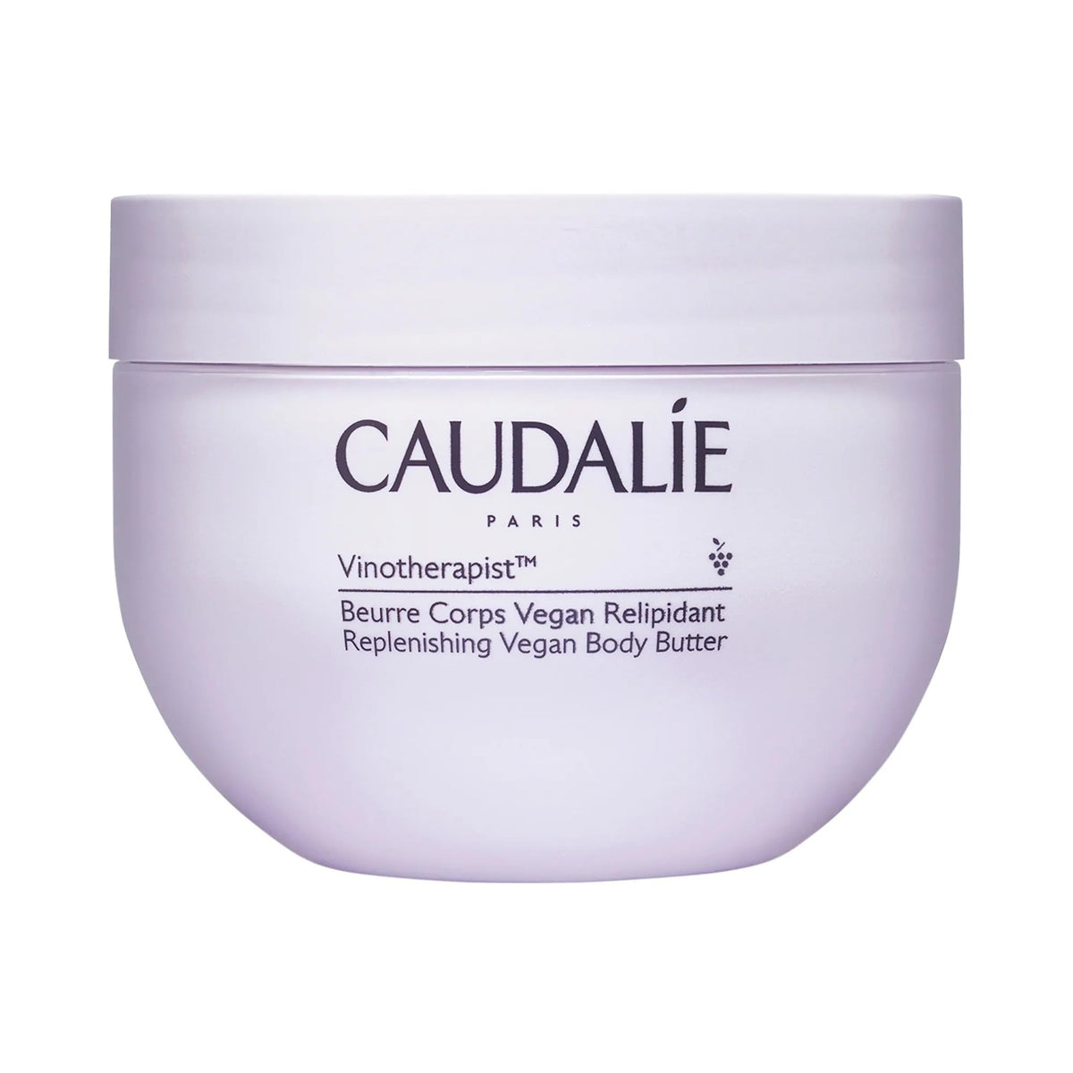 Caudalie baume-corps vegan: texture riche et nourrissante offrant 24 heures d'hydratation.