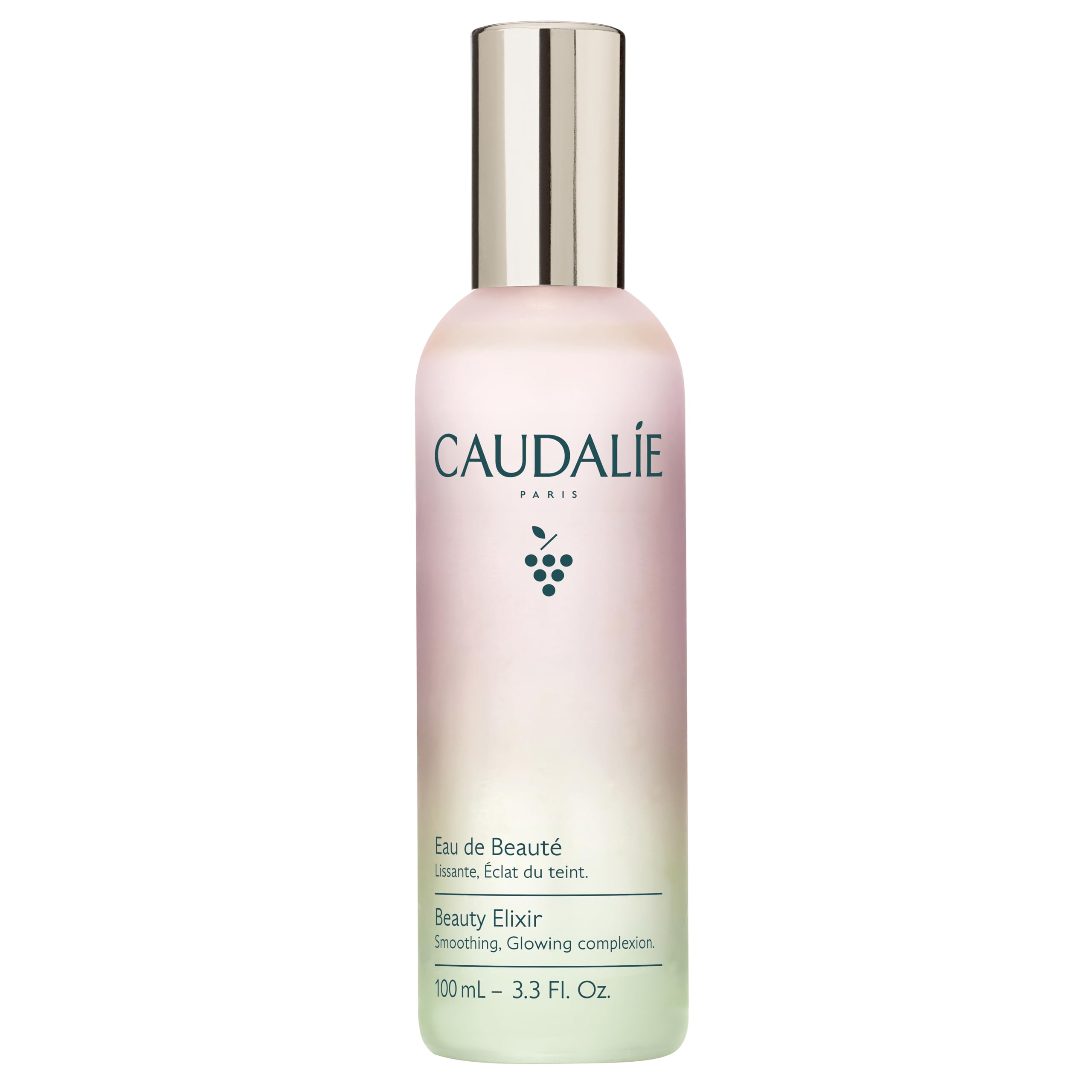 Caudalie Beauty Elixir, flacon 100 ml, rafraîchissement rapide pour le teint.