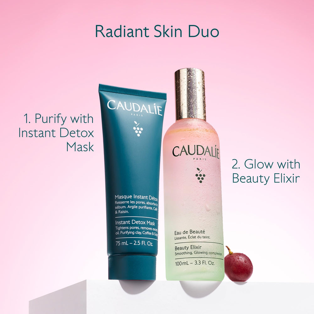 Caudalie Beauty Elixir format voyage pratique pour les déplacements.