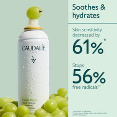 Caudalie brume rafraîchissante, application facile et hydratation instantanée