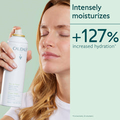 Caudalie brume visage, texture légère et apaisante pour peaux sensibles