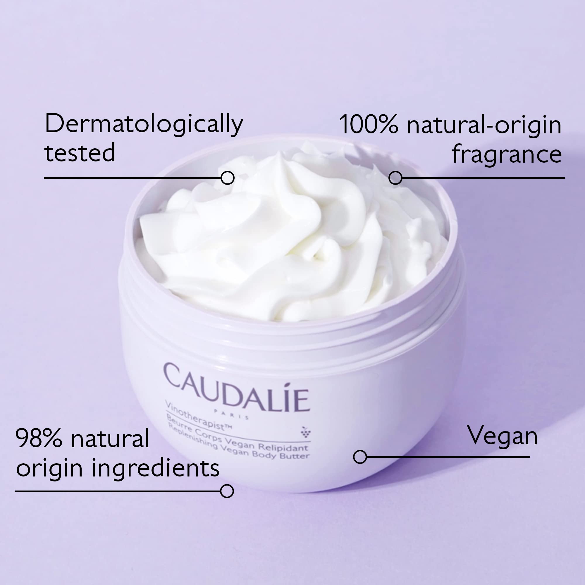 Caudalie huile-graines-de-vigne: action nourrissante et anti-dessèchement.
