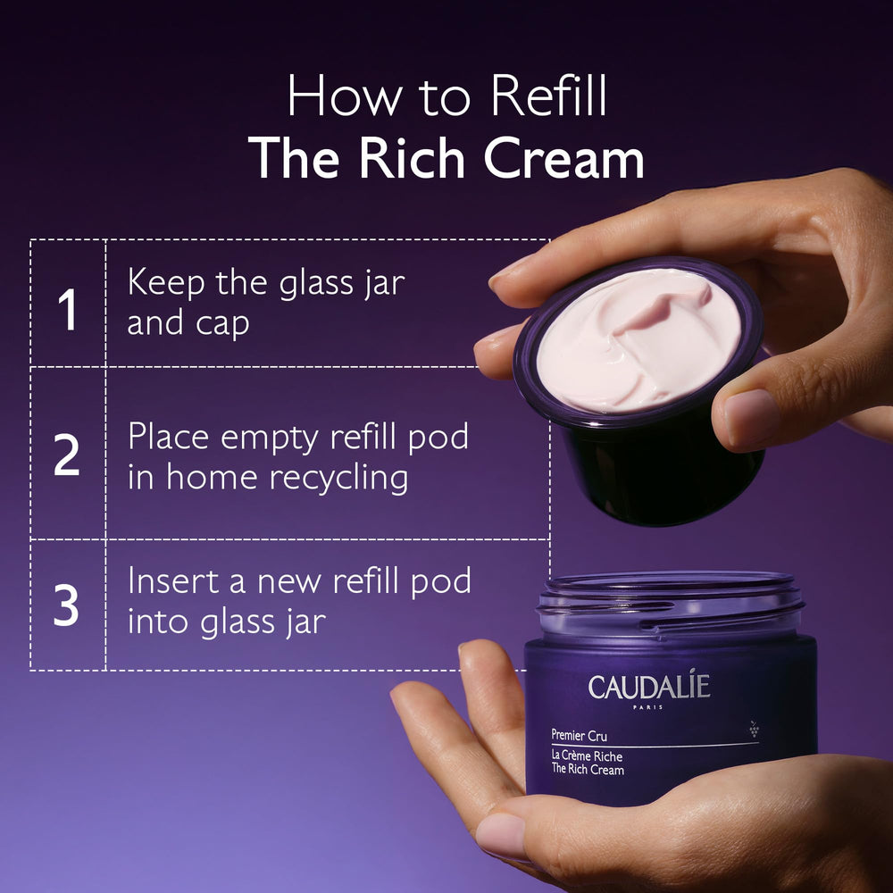 Caudalie Premier Cru Crème Riche routine soin complète Premier Cru.