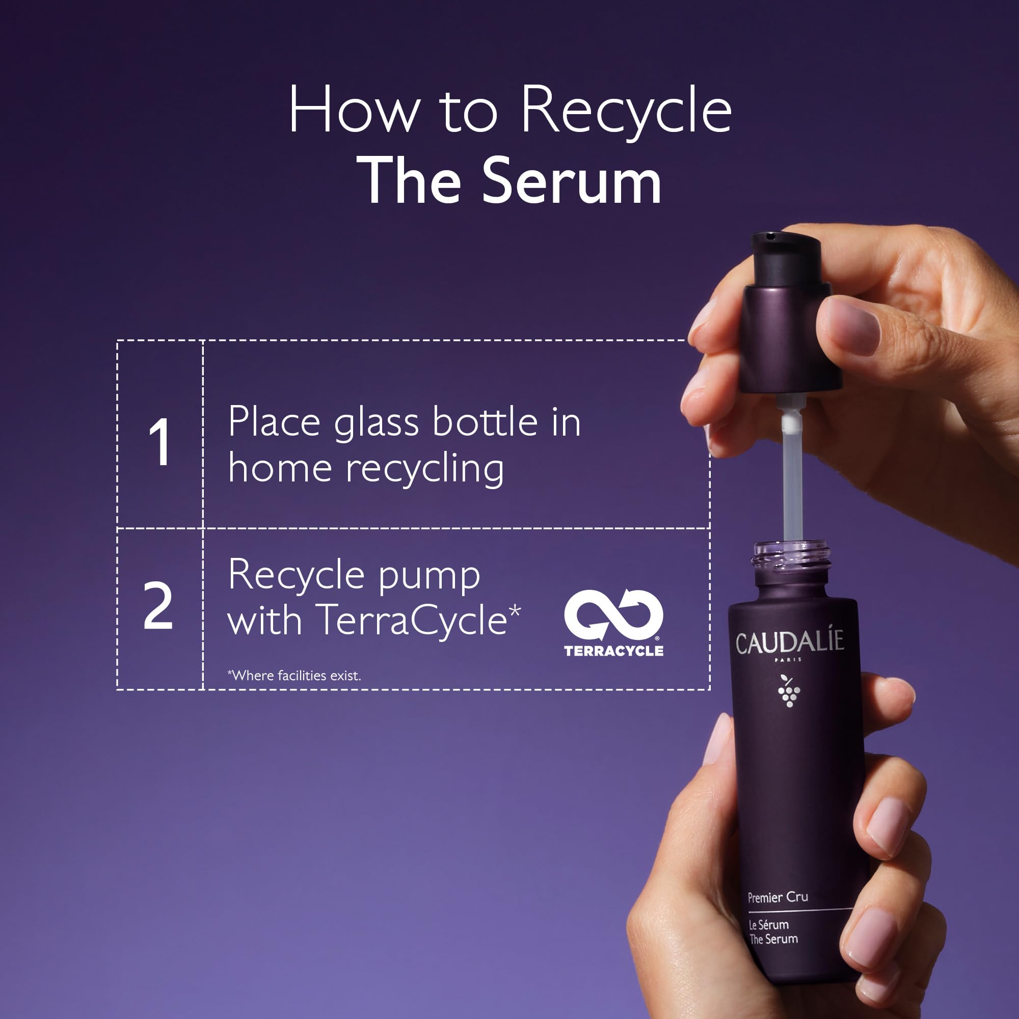 Caudalie Premier Cru Sérum ingrédients hyaluronique nourrissant, peau visiblement repulpée