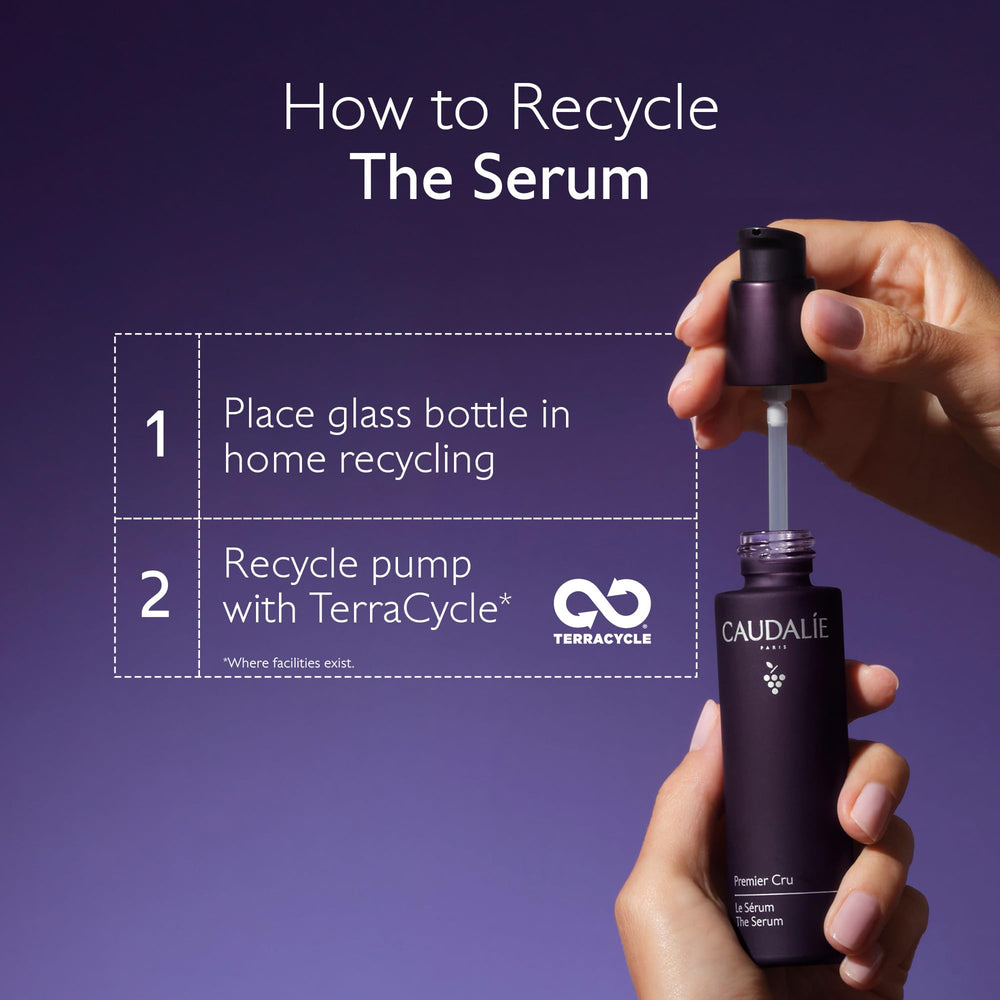 Caudalie Premier Cru Sérum ingrédients hyaluronique nourrissant, peau visiblement repulpée