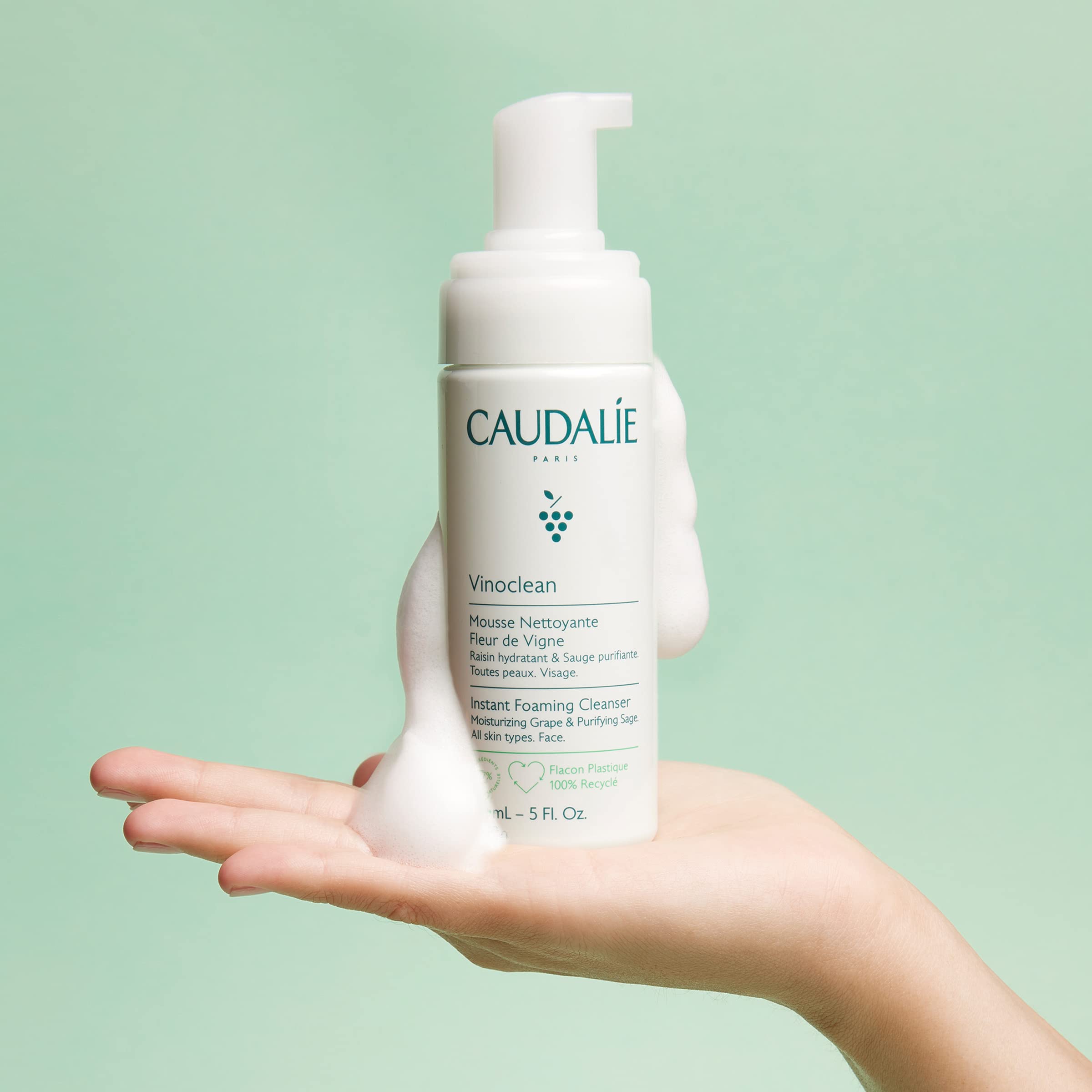 Caudalie Vinoclean: extrait de sauge purifiant la peau