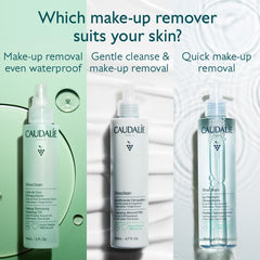 Caudalie Vinoclean Lait Nettoyant Doux, jojoba pour nourrir et adoucir la peau.