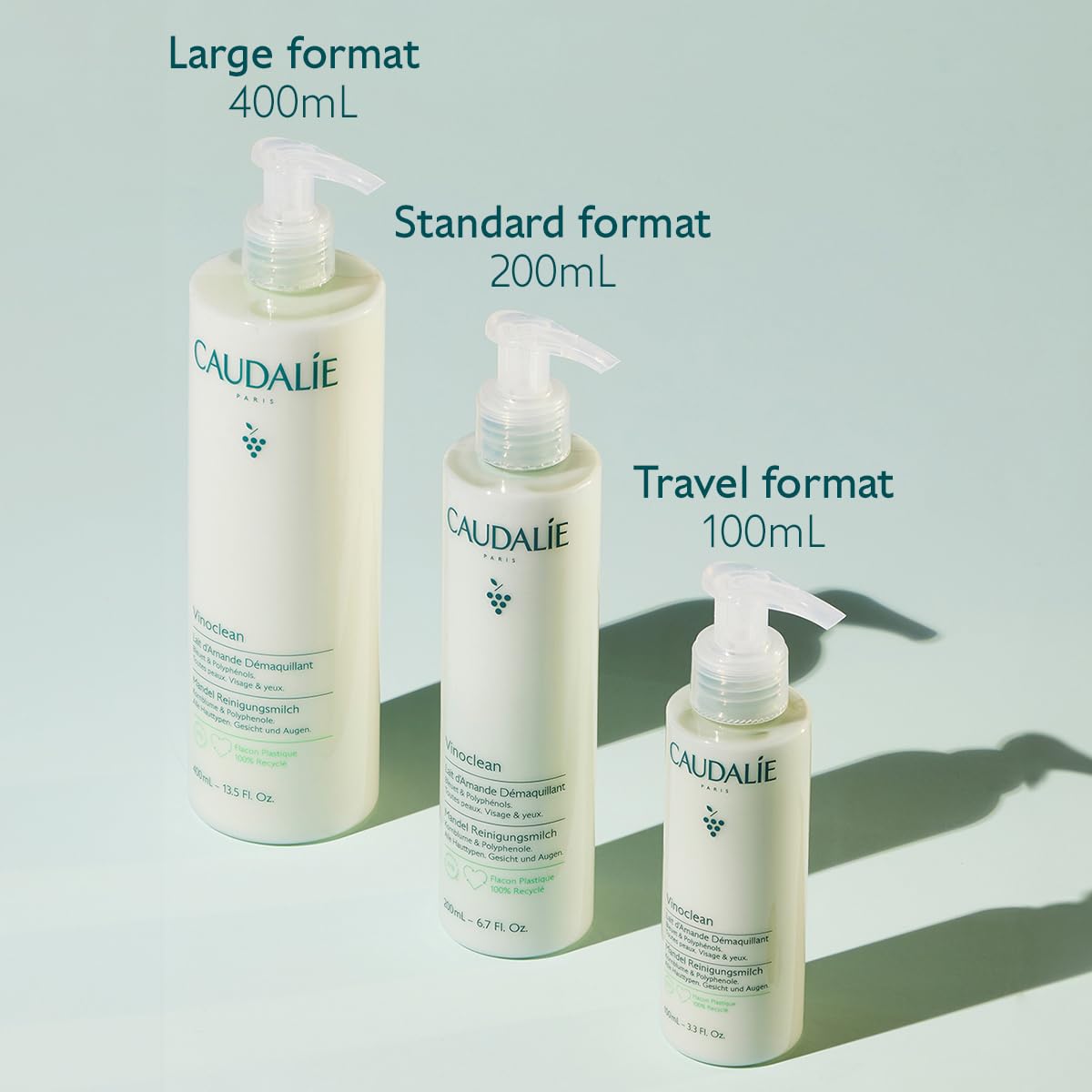 Caudalie Vinoclean Lait Nettoyant Doux, parfum subtil et expérience sensorielle.