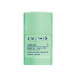 Caudalie Vinofresh déodorant stick sans aluminium en 50 g, format pratique.
