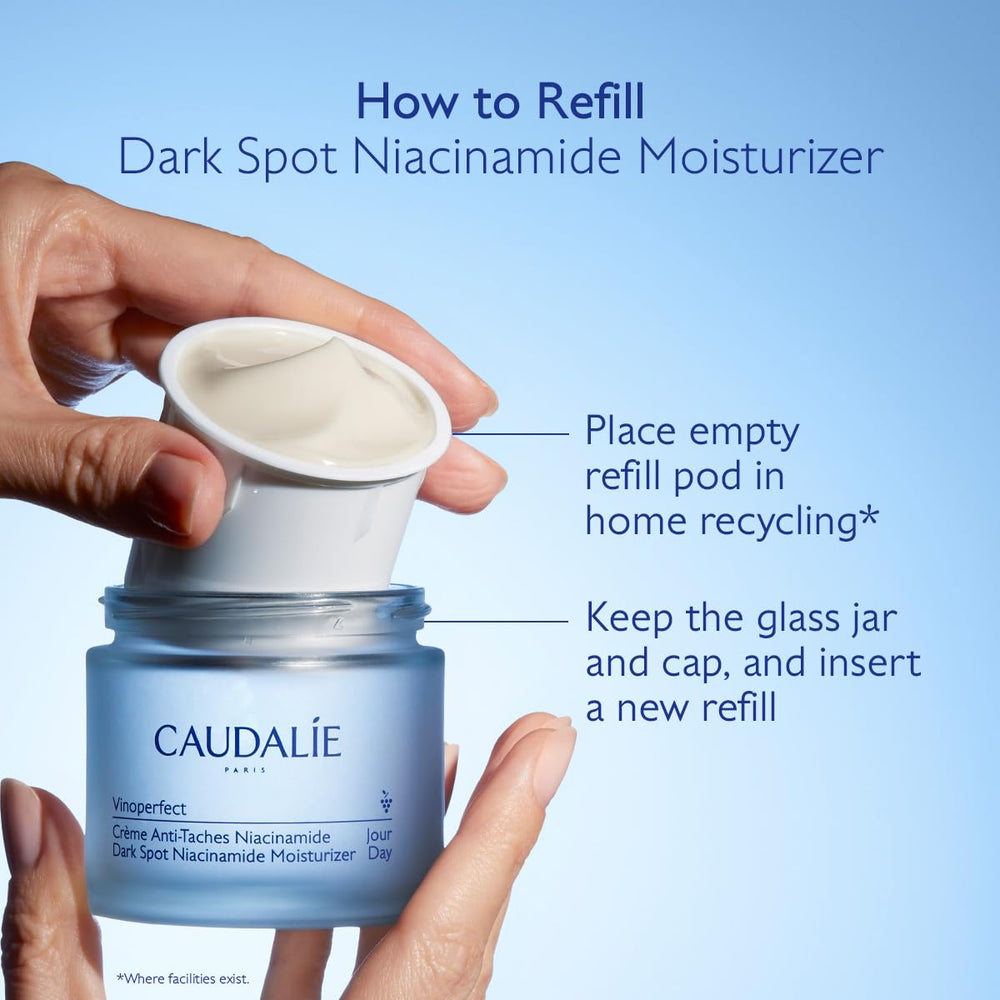 Caudalie Vinoperfect: Viniferine ciblant les taches visibles.