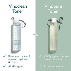 Caudalie Vinopure texture peau affinée : peau plus lisse et purifiée.