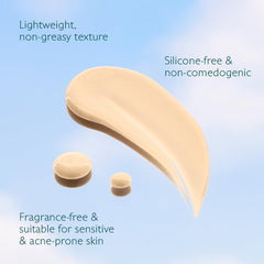 Base maquillage douce grâce à la finition naturelle Caudalie Vinosun Protect.