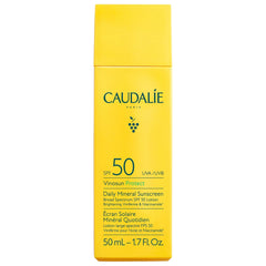 Caudalie Vinosun Protect : bouteille 50 ml avec protection minérale sûre et adaptée.