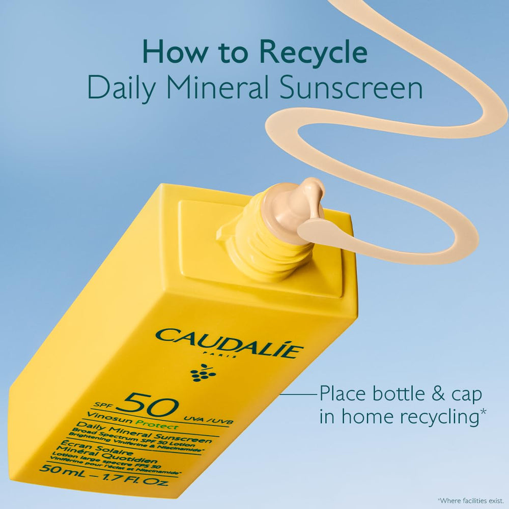 Utilisation quotidienne et protection extérieure avec Caudalie Vinosun Protect.