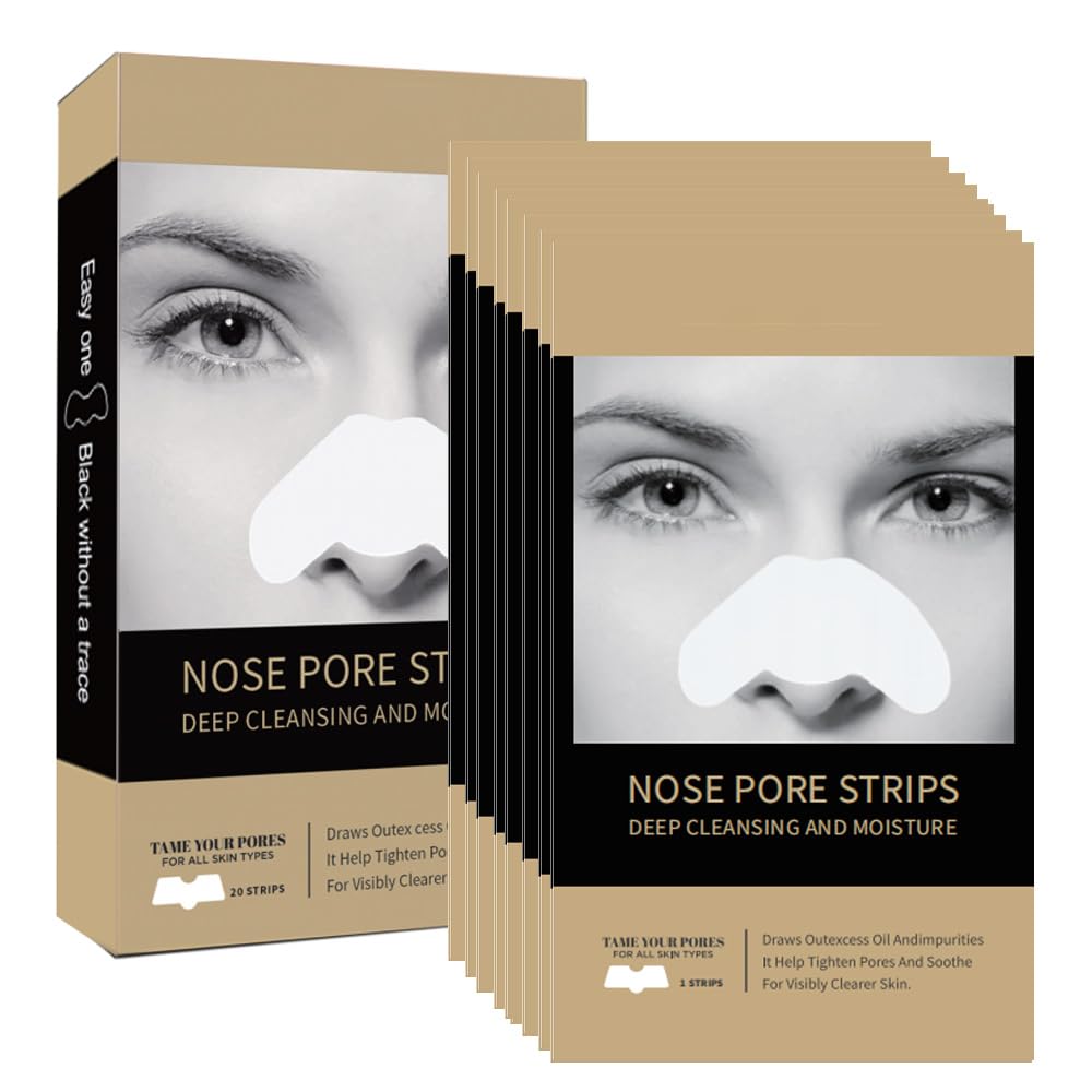 Caunmy bande-nez nettoyage profond: purifie les pores et révèle une peau plus nette.