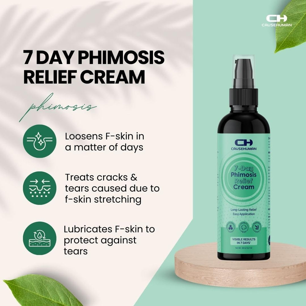 Application facile de la Crème Phimosis Cause Human dans la routine quotidienne.
